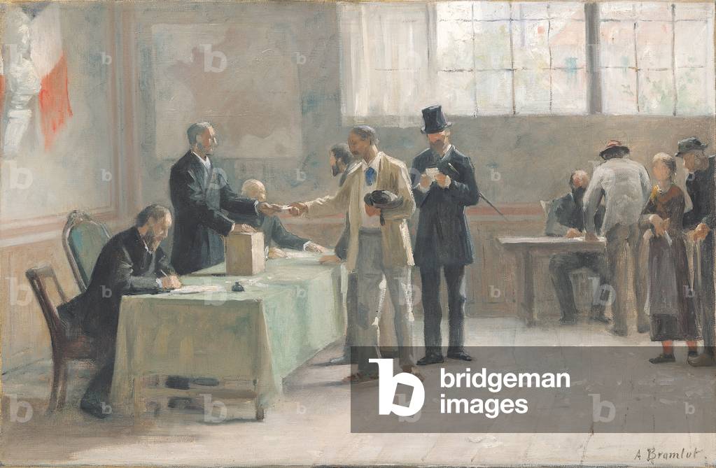 The Universal Franchise, 1888 (oil on canvas)