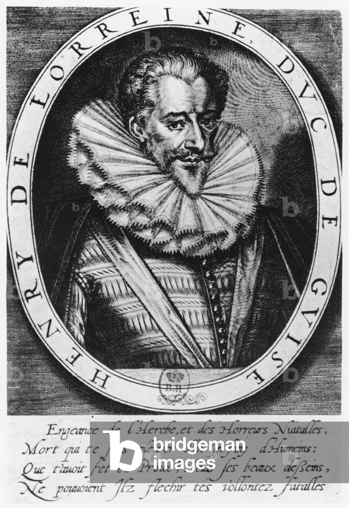 Henri de Lorraine, Duc de Guise (engraving)