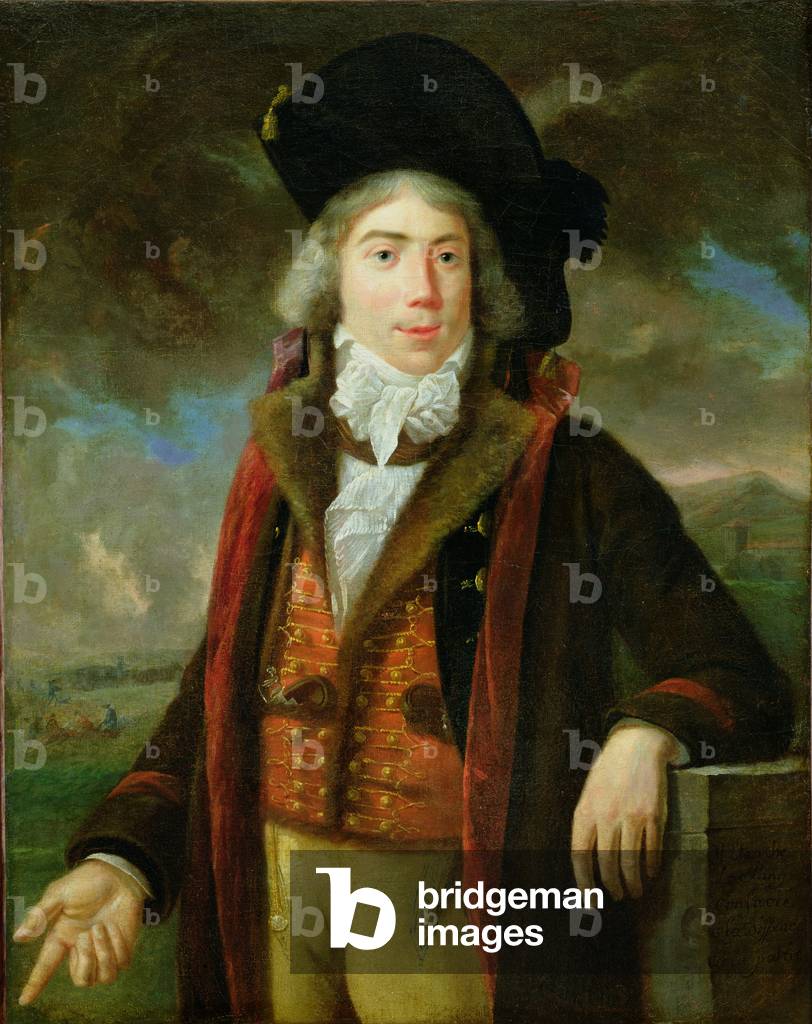 Immagine di Dipinto "Rene-Nicolas Dufriche (1762-1837) Barone Desgenettes (olio su tela)", 18th Secolo di Fren