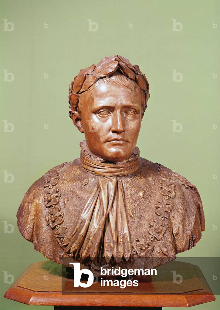 Bust of Napoleon I (1769-1821) (plaster)
