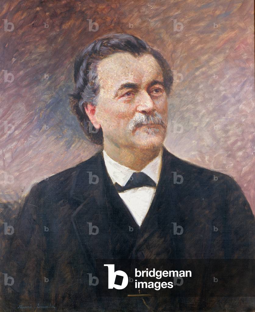 Portrait of Paul Bert (1833-86) (oil on canvas)