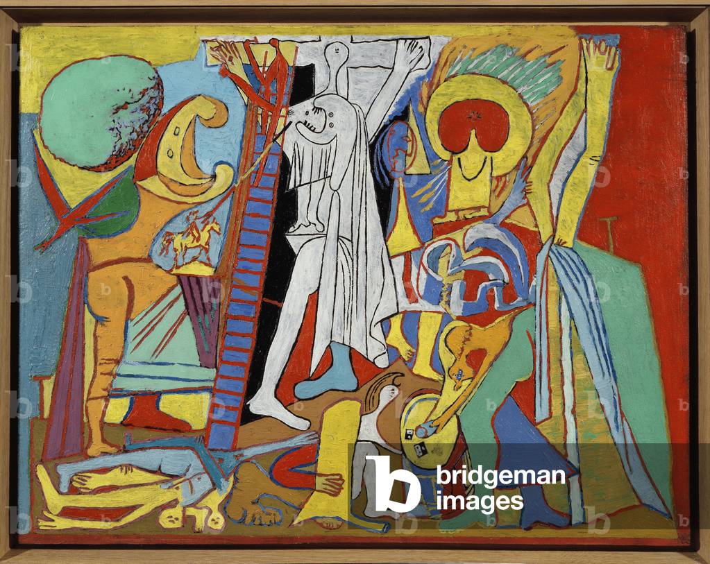 Die Kreuzigung, 1930 (Öl auf Leinwand)