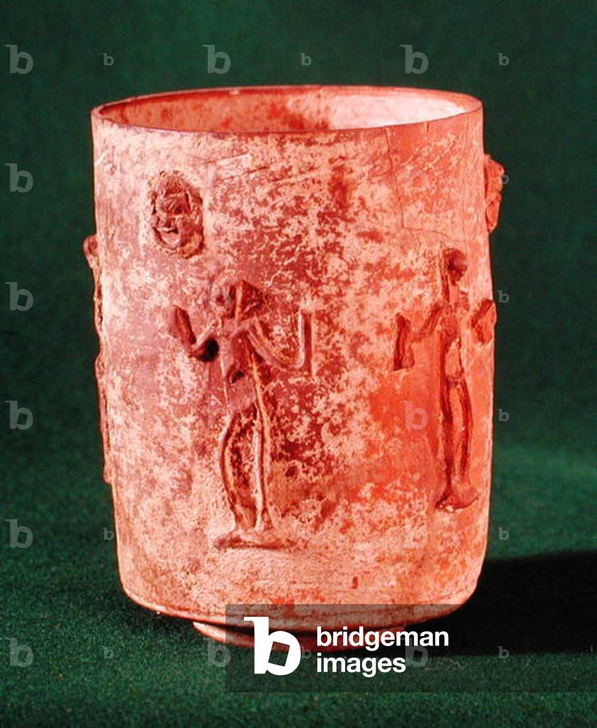 Drinking vessel, from Heudebouville, Eure (stone)