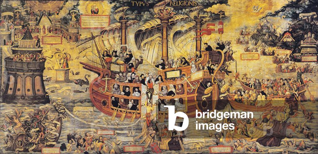 'Typus Religionis', Allegory of the Society of Jesus (oil on canvas)