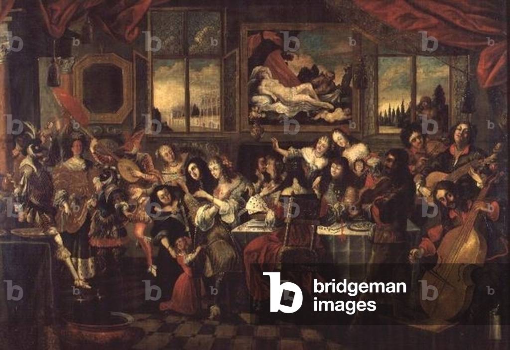 The Prodigal Son with the Courtesans, c.1662 (oil on canvas)