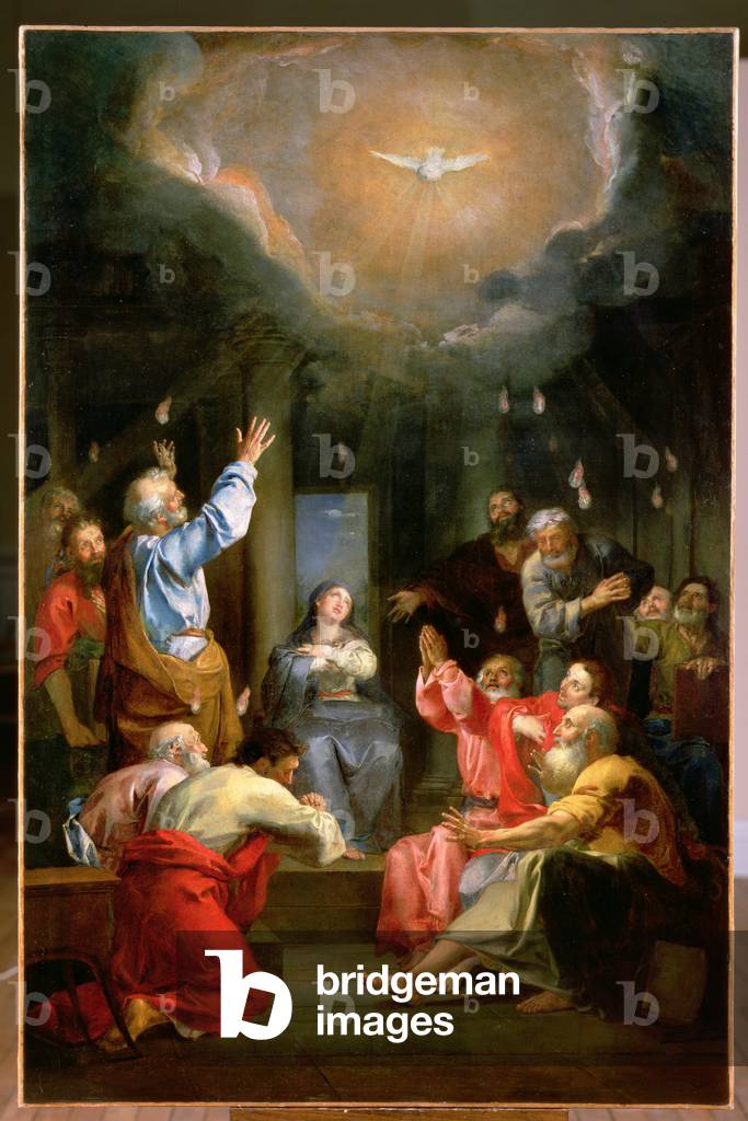 The Pentecost (oil on canvas)