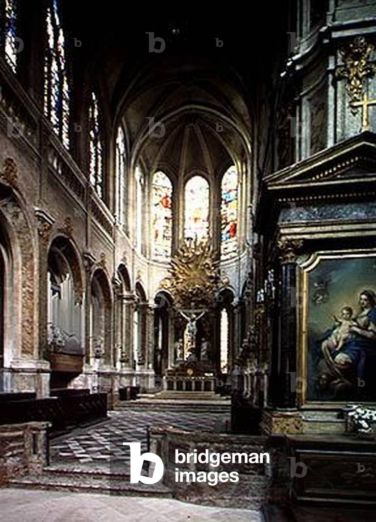 View of the choir, 16th-18th century (photo)