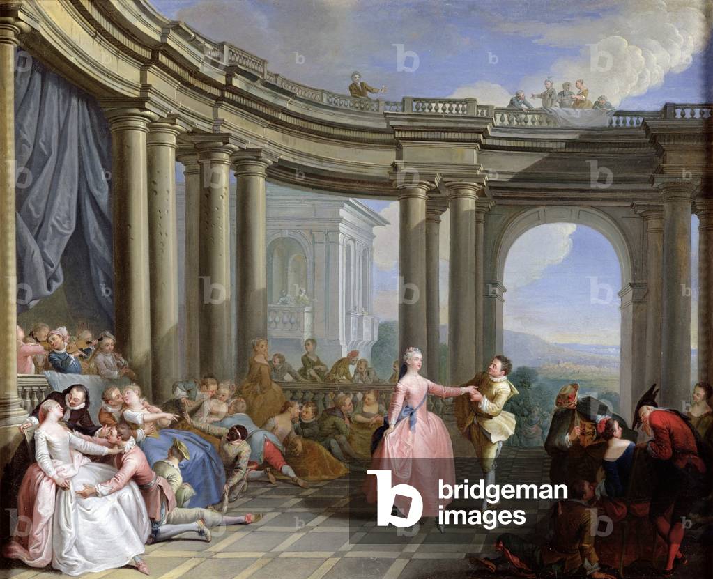 The Minuet (oil on canvas)