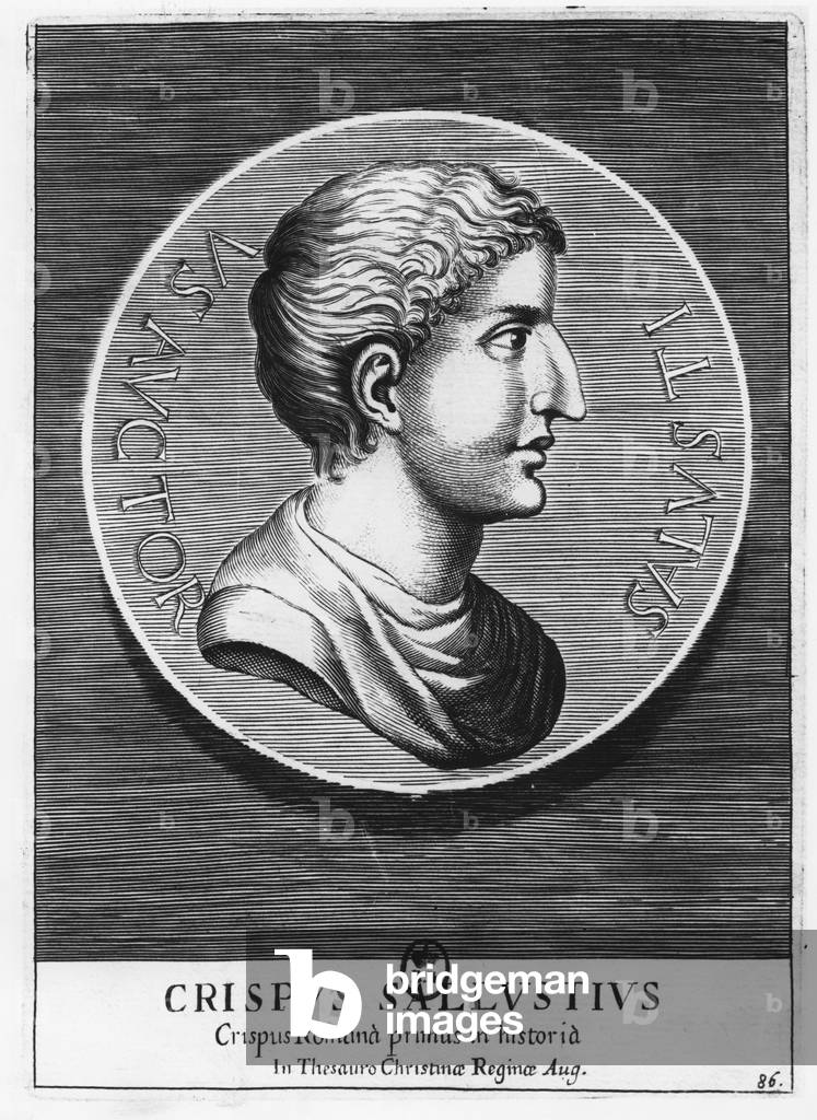 Gaius Sallustius Crispus, Sallust (engraving)