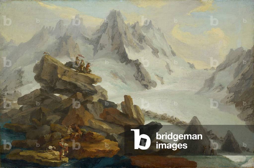 The Mountains at Lauteraar, 1776 (oil on canvas)
