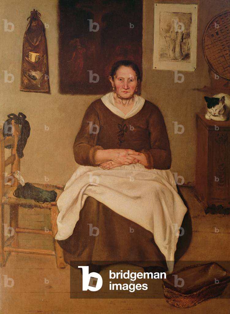 The Artist's Mother (oil on canvas)