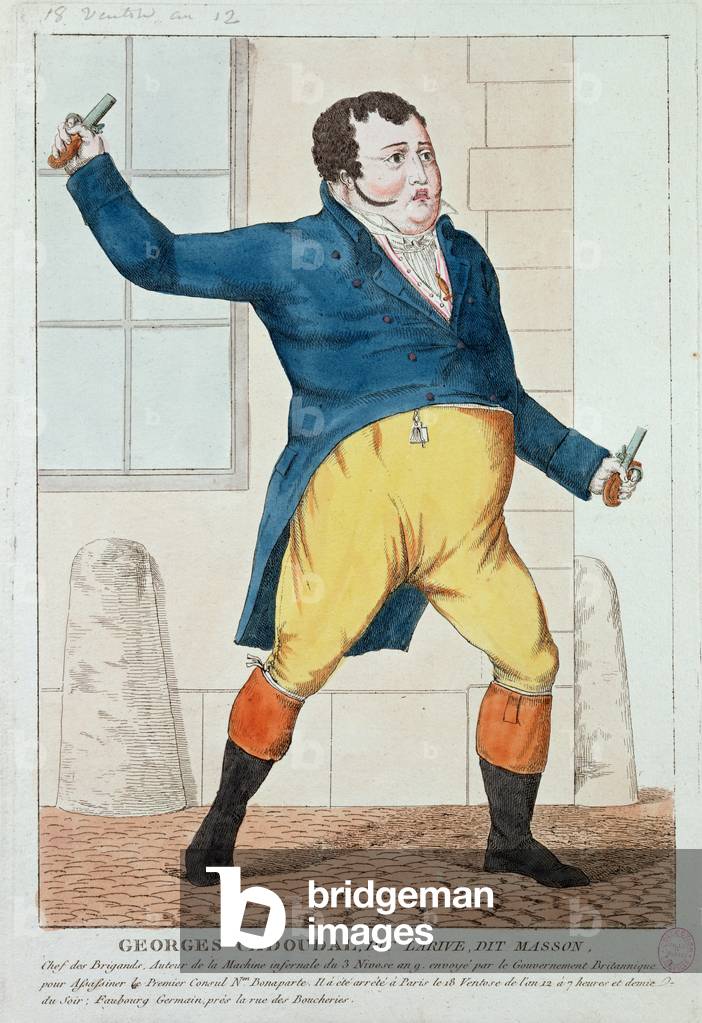 Georges Cadoudal, 1804 (coloured engraving)