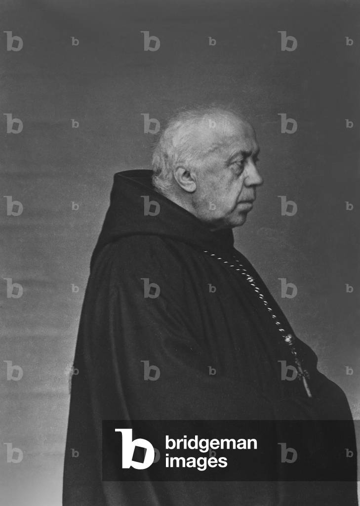 Portrait of Joseph Pothier (b/w photo)