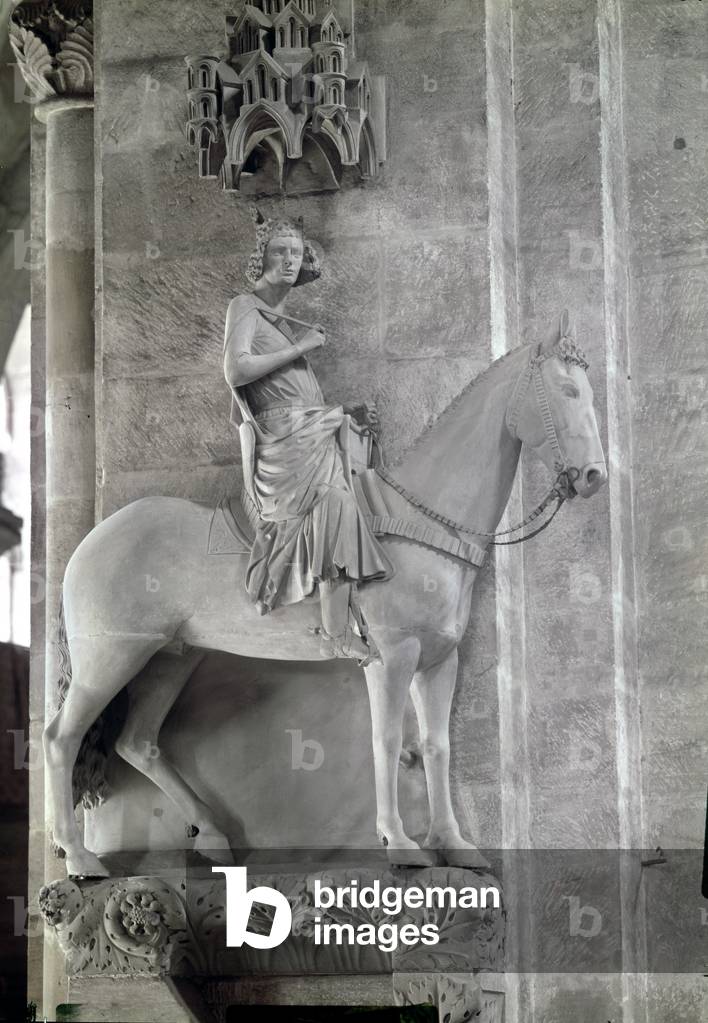 The Bamberg Rider, 1230-35 (stone)