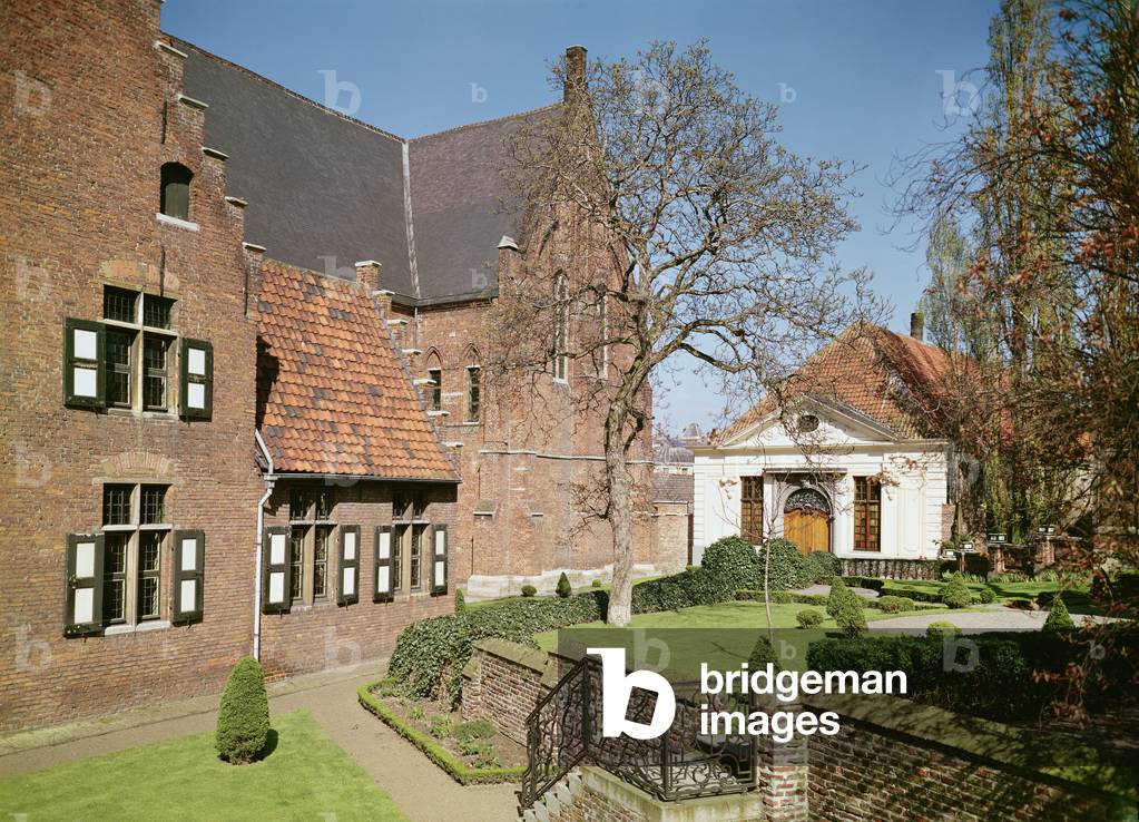 View of the House of the Abbess, the refectory and a dormitory (photo) (see also 208606, 375105, 375106 & 375107)