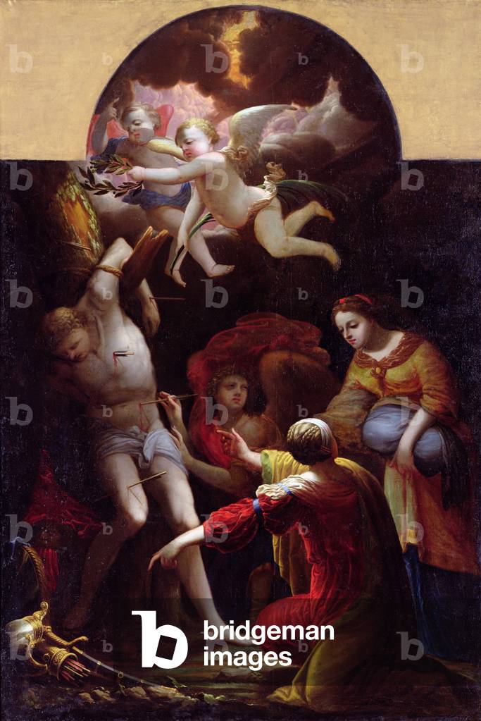 St. Sebastian (oil on canvas)