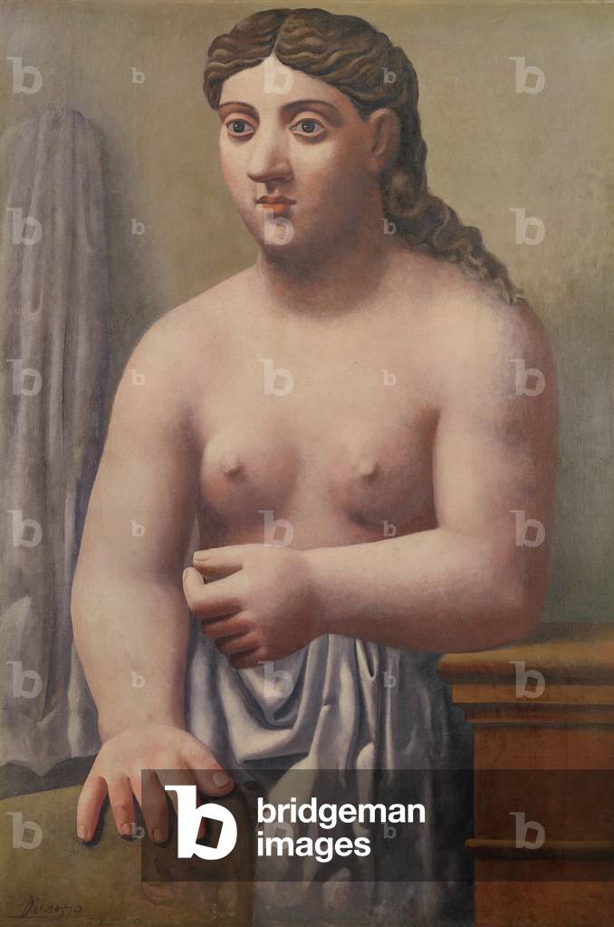 Stehende Frau, 1921 (Öl auf Leinwand)