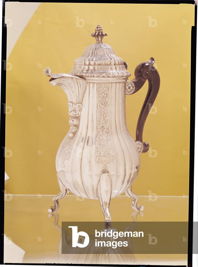Small coffee pot (silver)