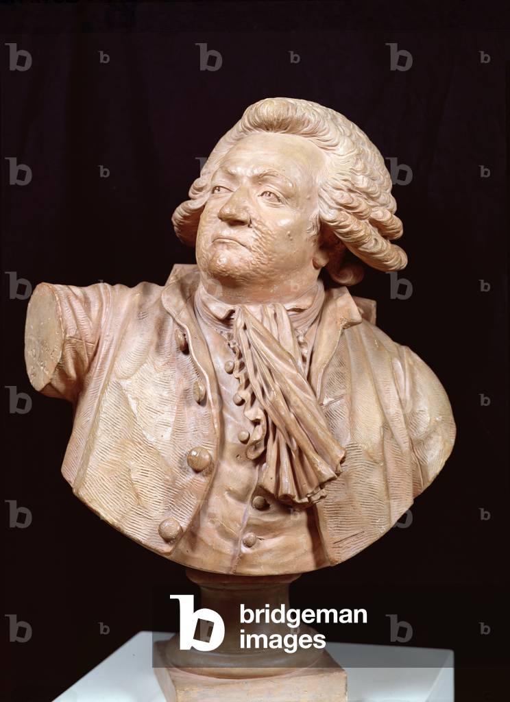 Bust of Mirabeau (1749-91) 1791 (plaster) 1791 by Louis Pierre Deseine
