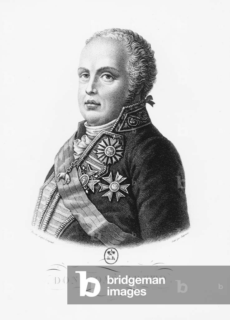 John VI of Portugal (engraving)