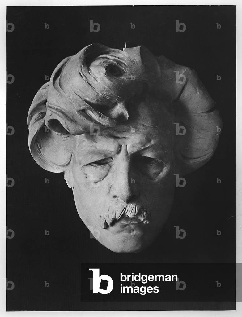 Mask of Maurice Rollinat (terracotta)