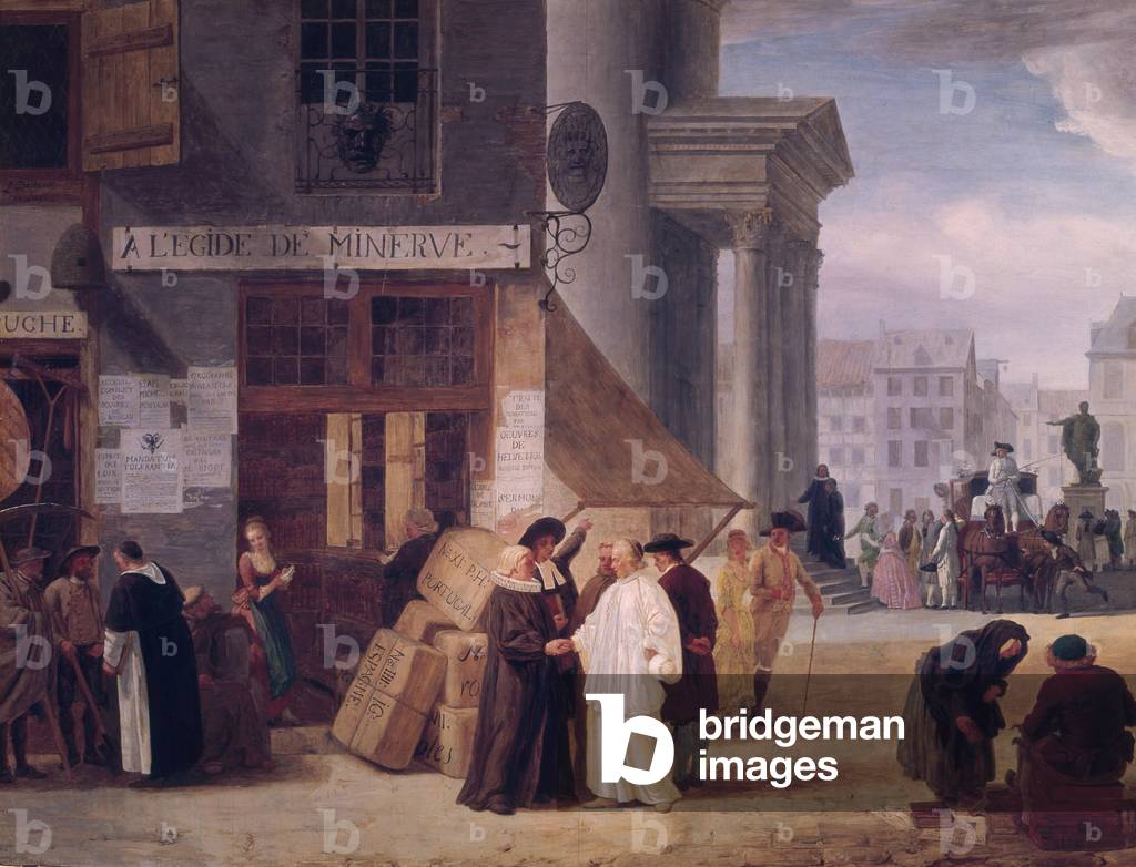 A l'Egide de Minerve (oil on canvas)