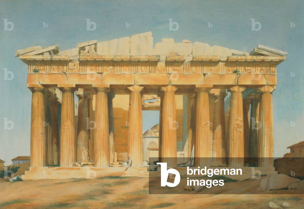 The Parthenon, Athens, 1810-37 (w/c on paper)