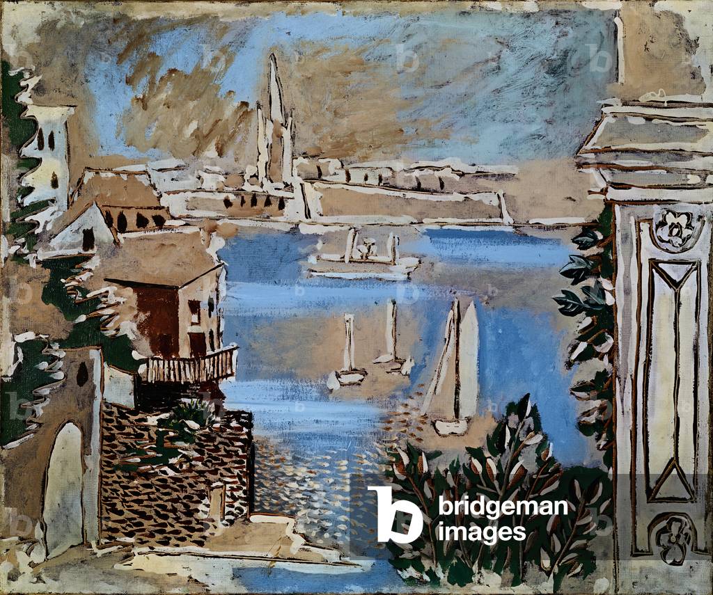 Immagine di Dipinto "Paesaggio a Dinard", 1922 di Pablo Picasso