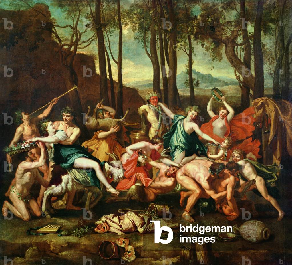 The Triumph of Pan (oil on canvas)