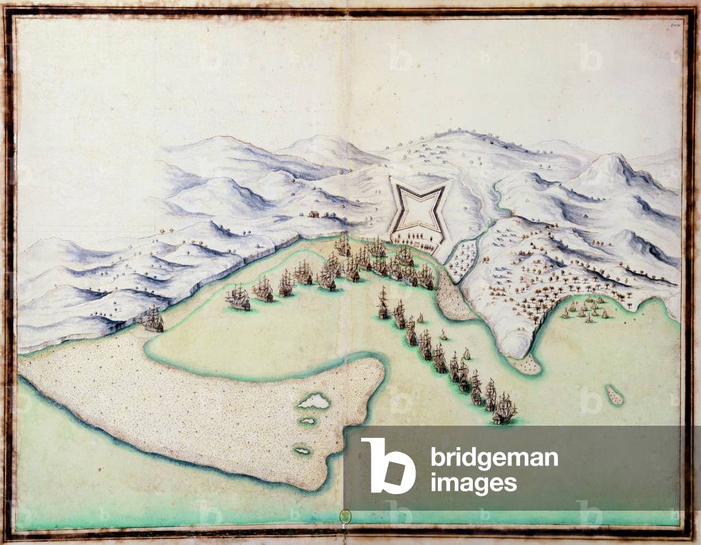 Il Porto di Tobago (w/c su carta)