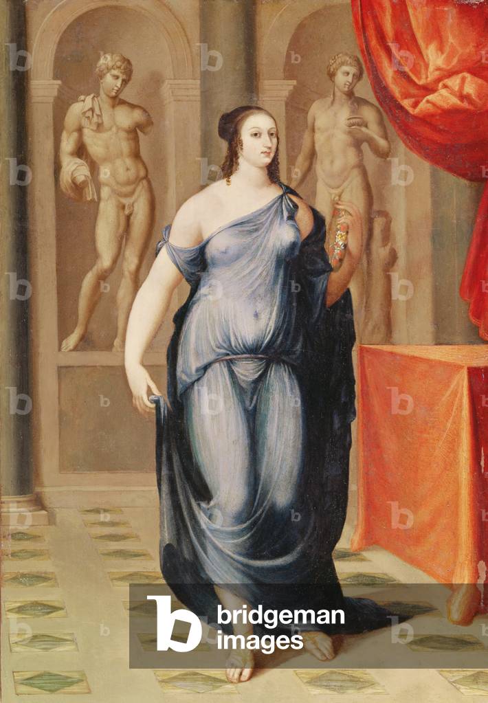 Marie d'Escoubleau, Countess of Tessé, 1598 (oil on canvas) 