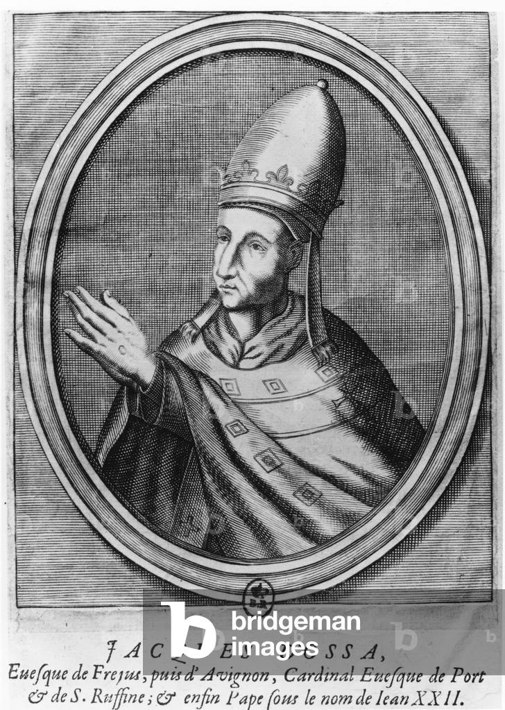 Pope John XXII (engraving)