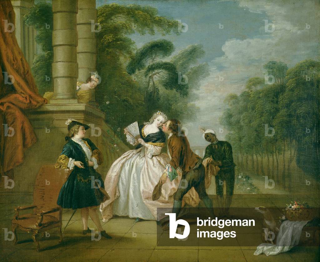 The Kiss (oil on canvas)