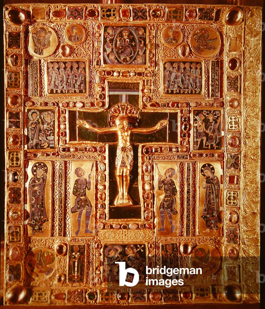 Evangelical reliquary (metal, precious stones & enamel)