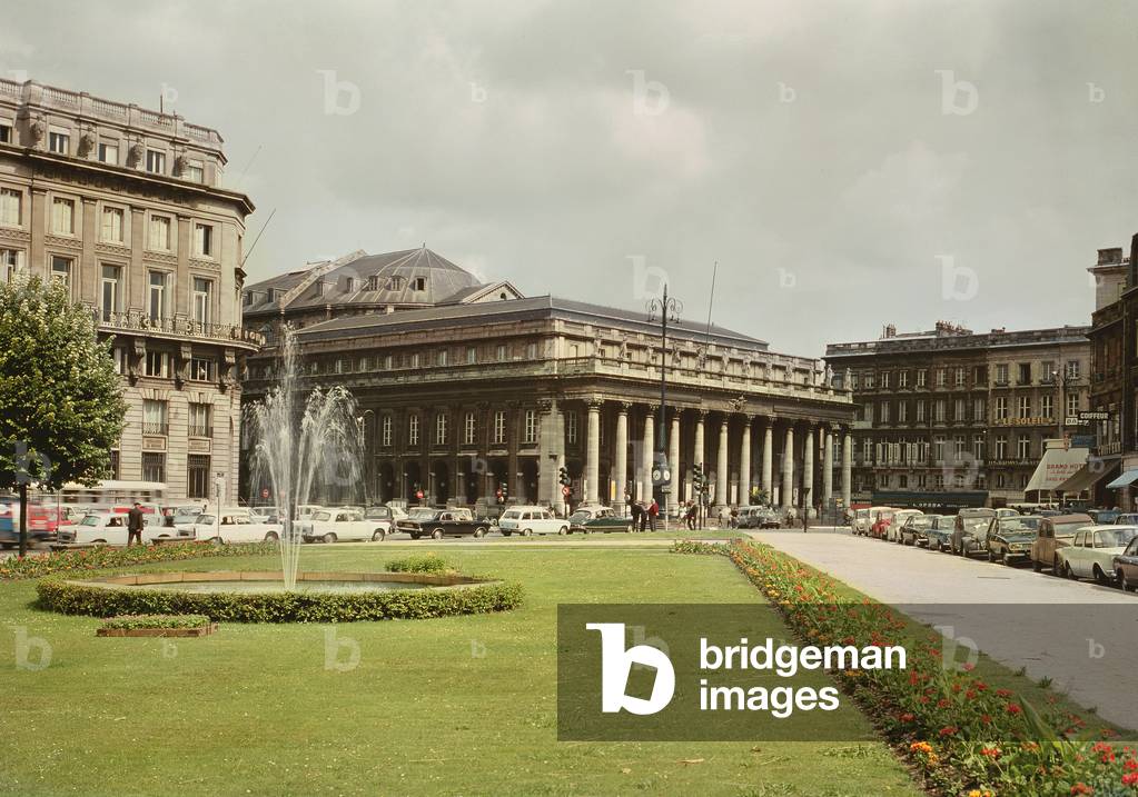 Bordeaux, France: the Grand Theatre, built 1773-78 (photo)