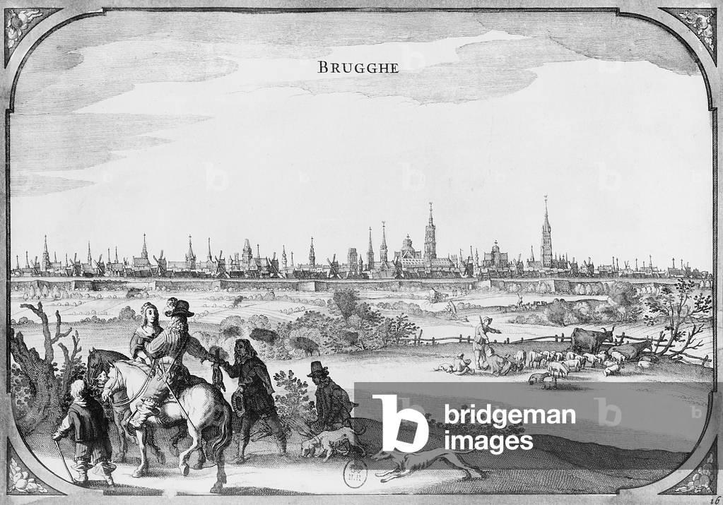 View of Bruges (engraving)