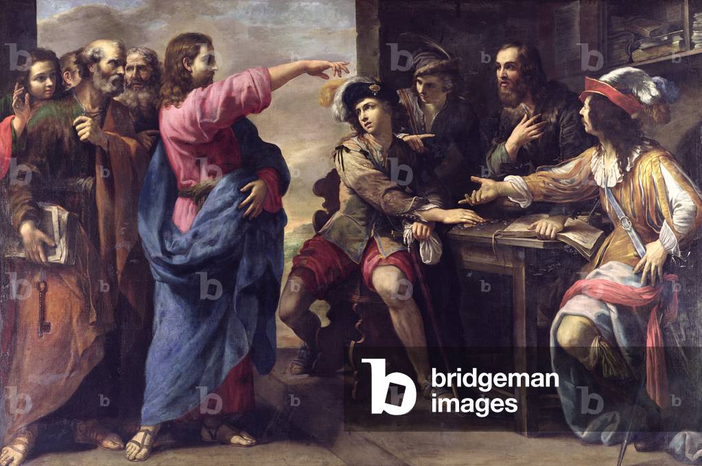 The Conversion of St. Matthew (oil on canvas)