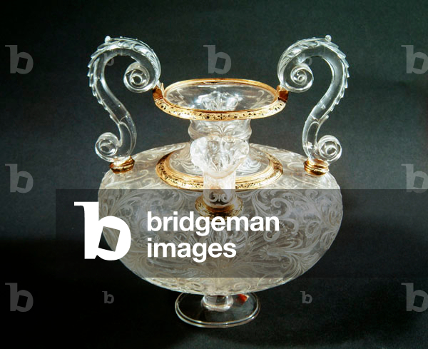 Vase, 16th century (rock crystal and gold)
