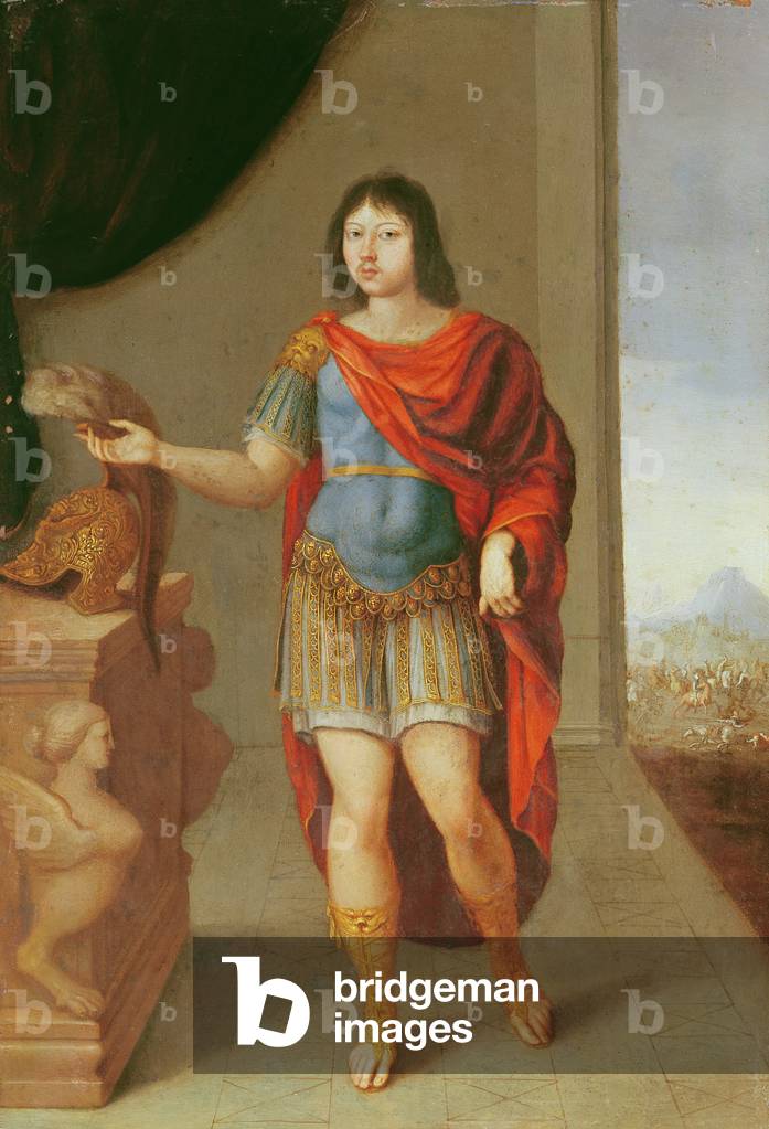 René of Froullay, Count of Tessé dressed as a Roman Warrior (oil on canvas)  