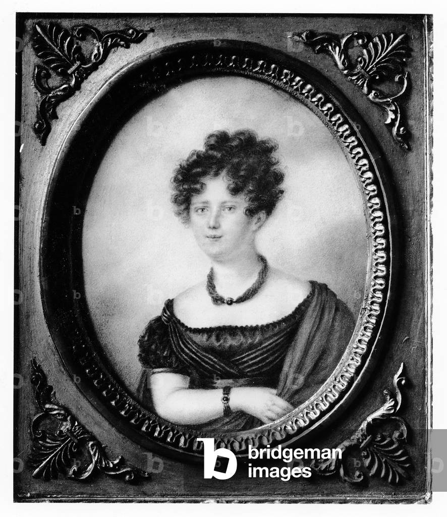 Madame Alfred de Vigny, Lydia Bunbury (lithograph)