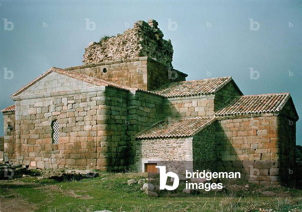 View of the south facade, built c.862-930 (photo)