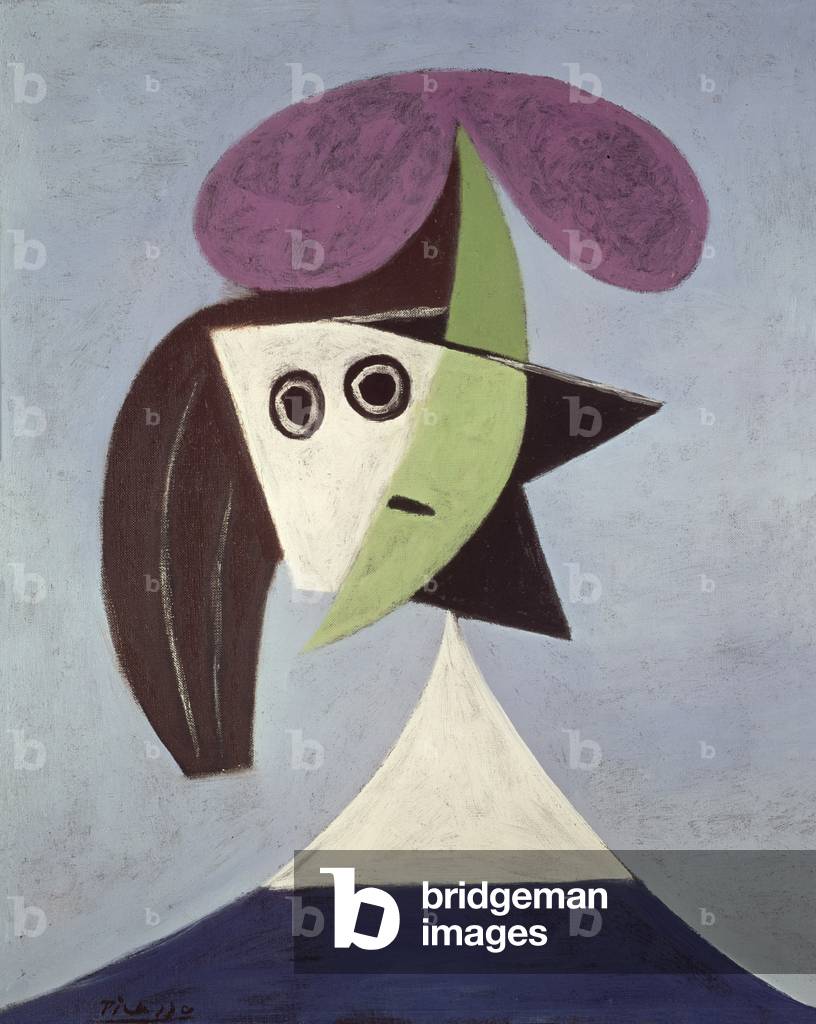 Donna con cappello, 1935 (olio su tela)