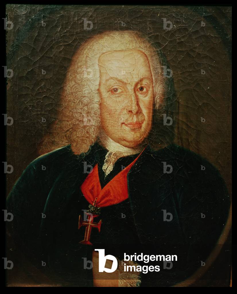 Portrait of Sebasiao Jose de Carvalho e Mello (1699-1782) Marques de Pombal (oil on canvas)