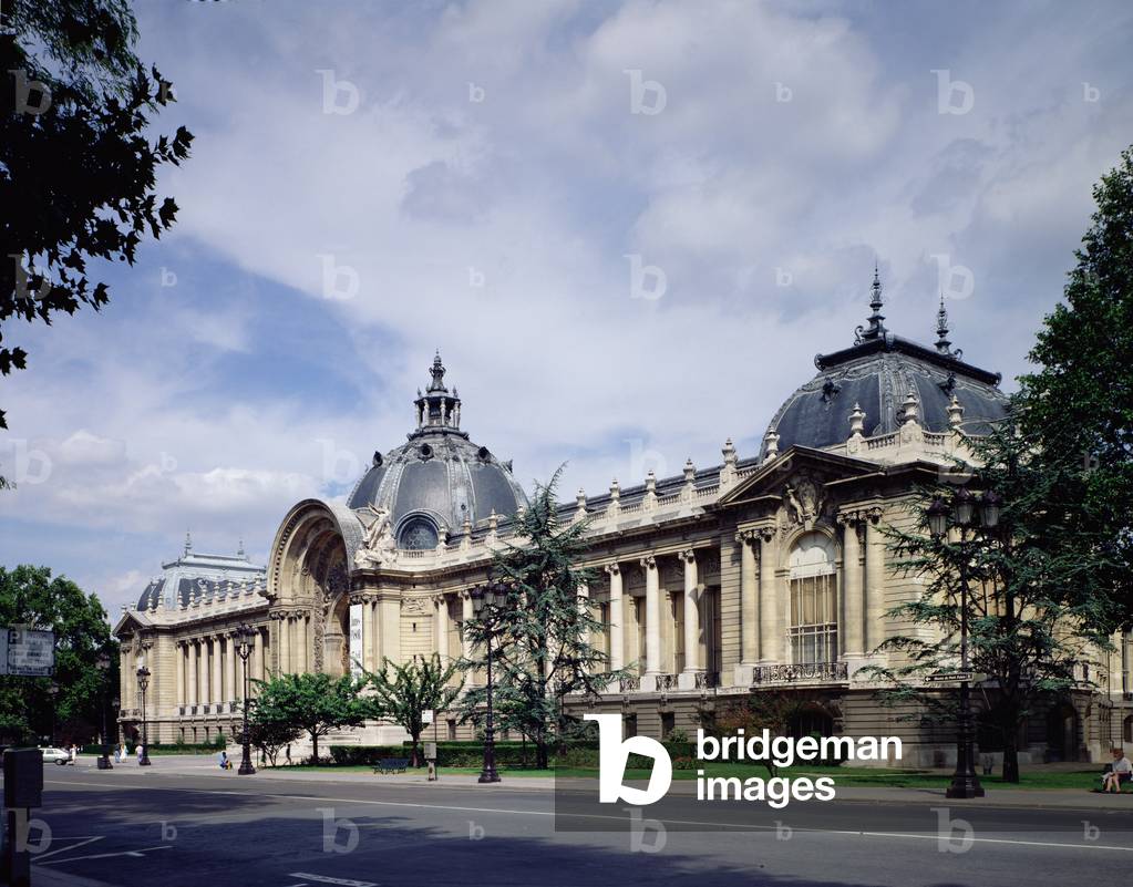 View of the facade of the Petit-Palais, built in 1900 (photo) (see also 208662)