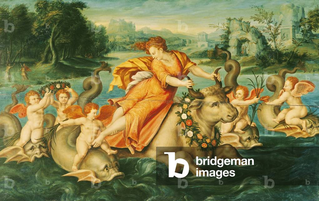 Immagine di Dipinto "Il ratto di Europa", 16th Secolo di French School
