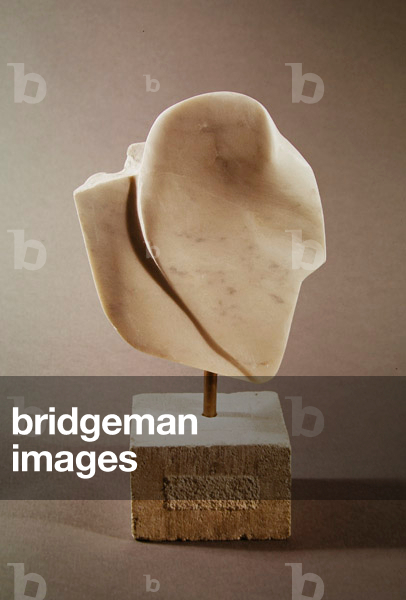 Self Portrait (profile) 1972 (marble)