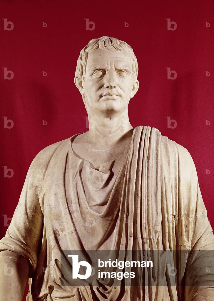 Lucius Cornelius Sulla (138-78 BC) Orating (stone) (detail of 102091)