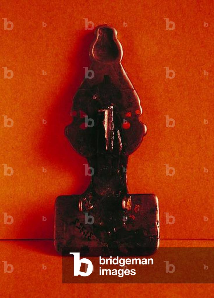 The Charnay Fibula (metal) (reverse)