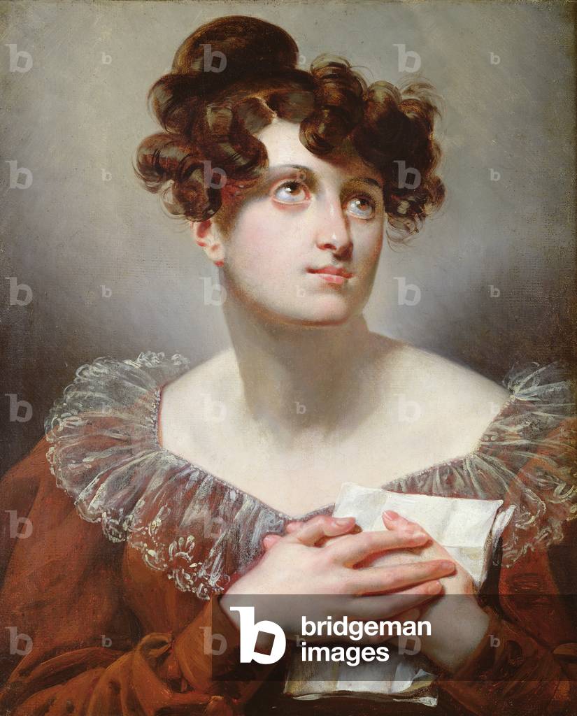 Mademoiselle Mars (1779-1847) (oil on canvas)