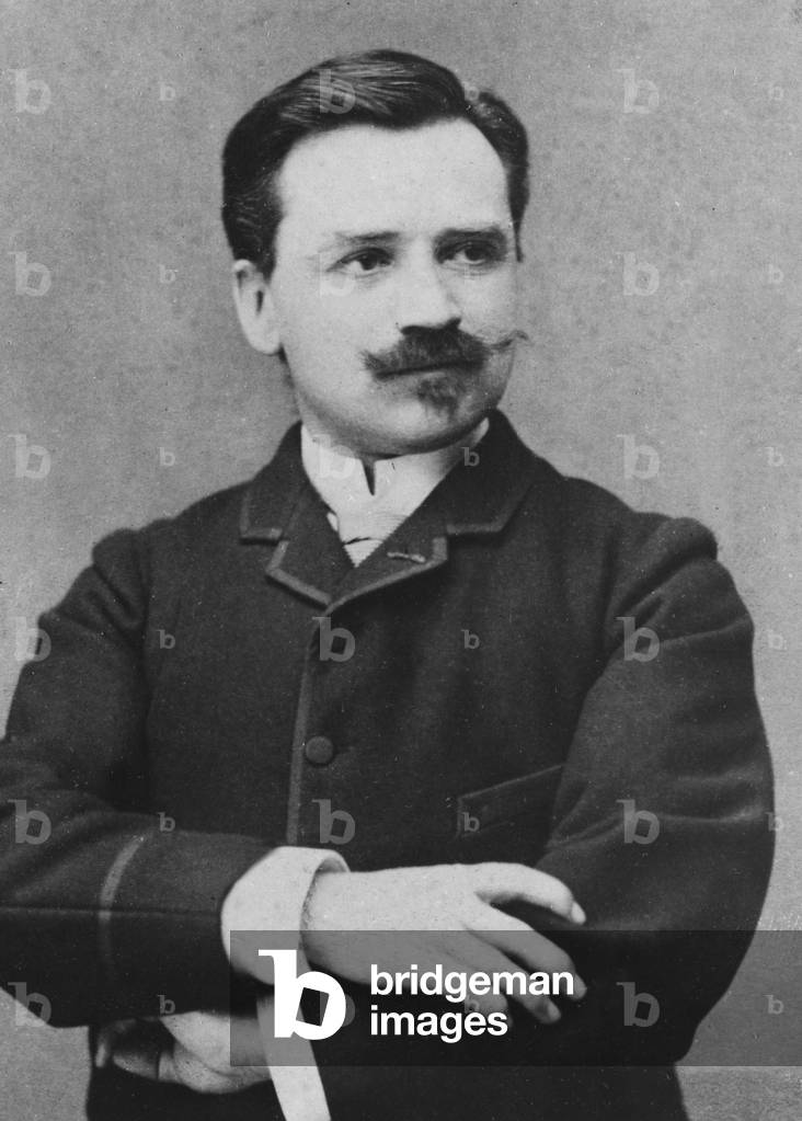 Portrait of Edmond Perrier, 19th century (photo)